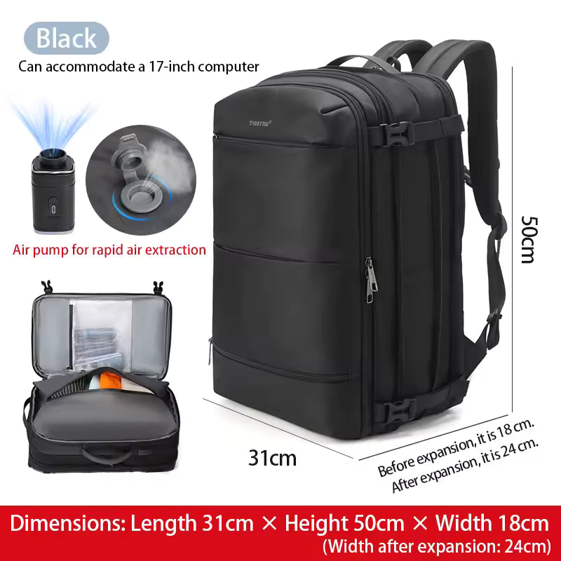 Waterproof Business Travel Bag with Vacuum Compression