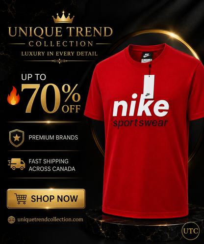 🔥 Premium Men's Graphic T-Shirt | Soft Cotton Blend | Everyday Comfort | Red