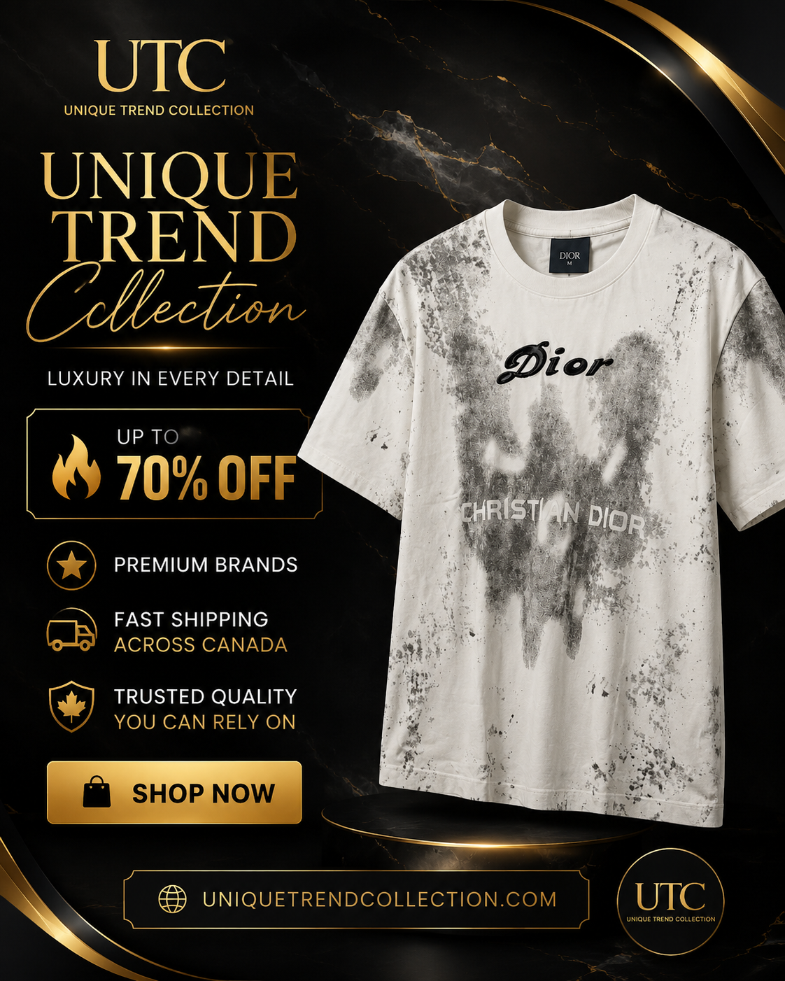 Premium Men's White Graphic Crew Neck T-Shirt | Soft Cotton Blend | Modern Fit