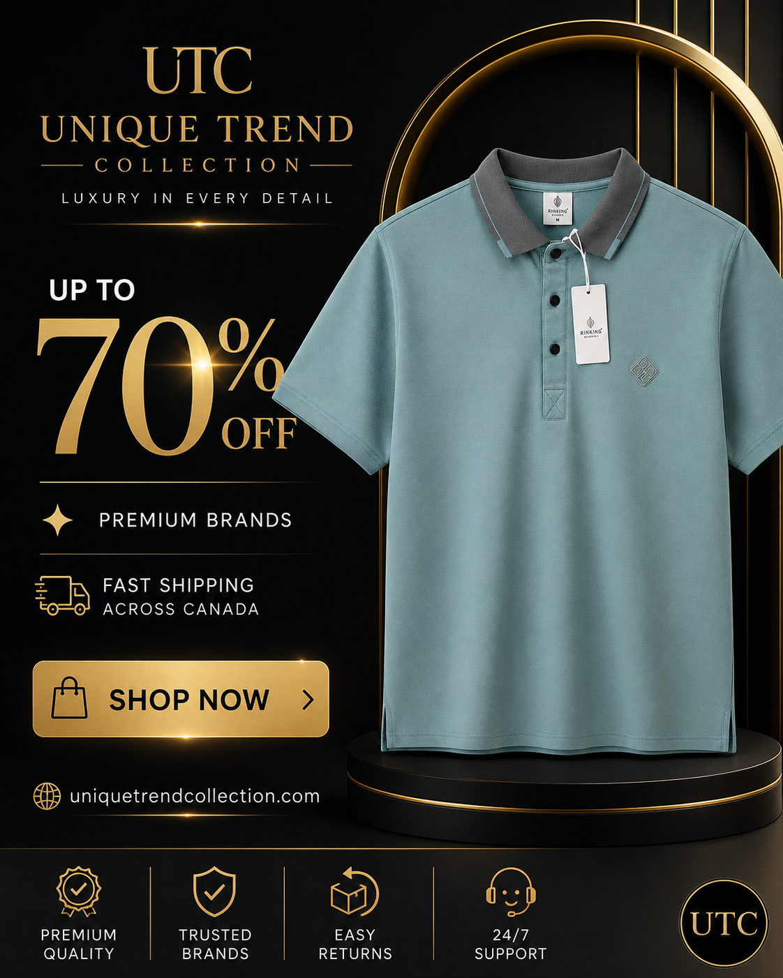 🩵 Premium Men's Polo Shirt 👕✨ | Modern Comfort | Breathable Cotton | Smart Casual