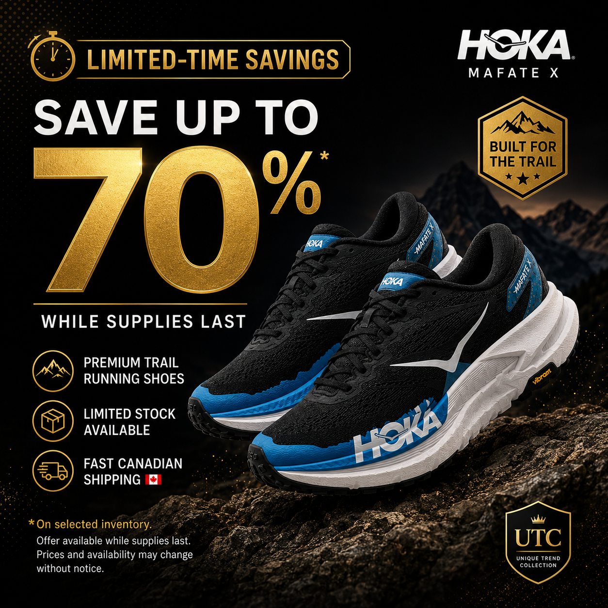 🏃‍♂️ Premium Trail Running Shoes 👟 | Lightweight Cushioned Hiking & Outdoor Sneakers | Fast Shipping Across Canada 🇨🇦