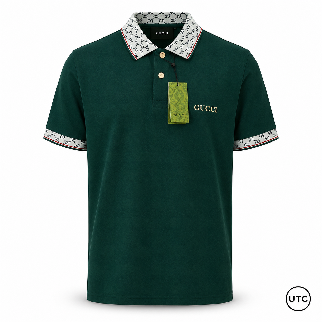 💎 Premium Men's Luxury Polo Shirt 👕 | Modern Smart Casual | Soft Cotton Blend | Emerald Green