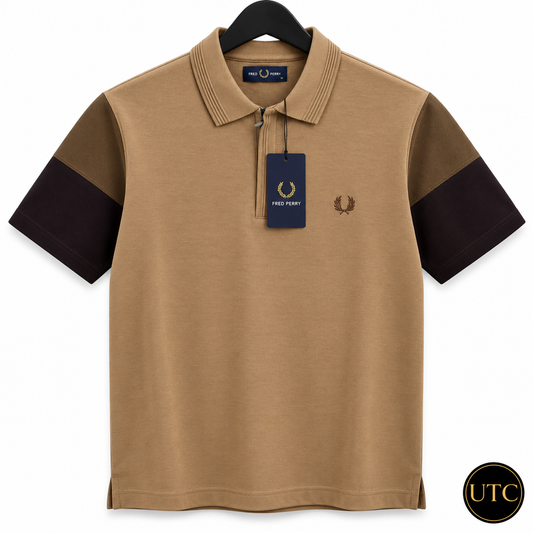 👑 Fred Perry Men's Premium Polo Shirt 👕 | 🤎 Luxury Cotton Comfort | ✨ Smart Casual Style | 🇨🇦 Fast Shipping