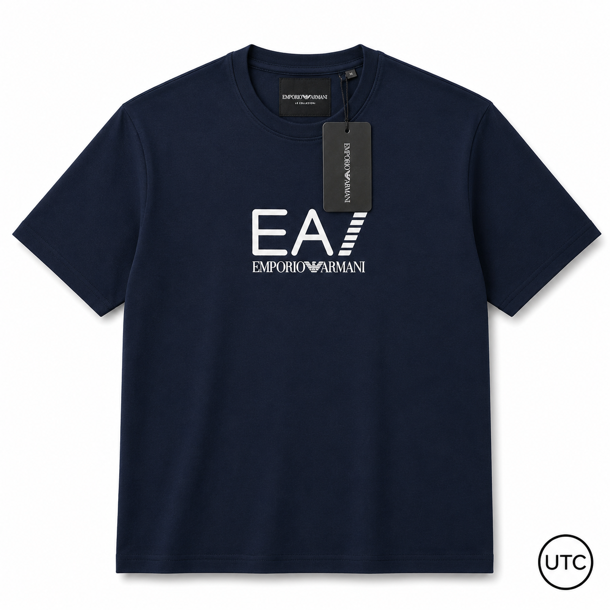 👕 Premium Men's Crew Neck T-Shirt | Soft Cotton Blend | Modern Everyday Style | Navy Blue