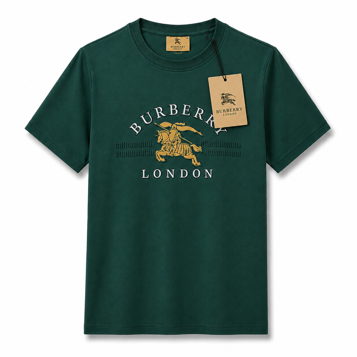 Premium Men's Forest Green Cotton T-Shirt | Soft Crew Neck Casual Tee