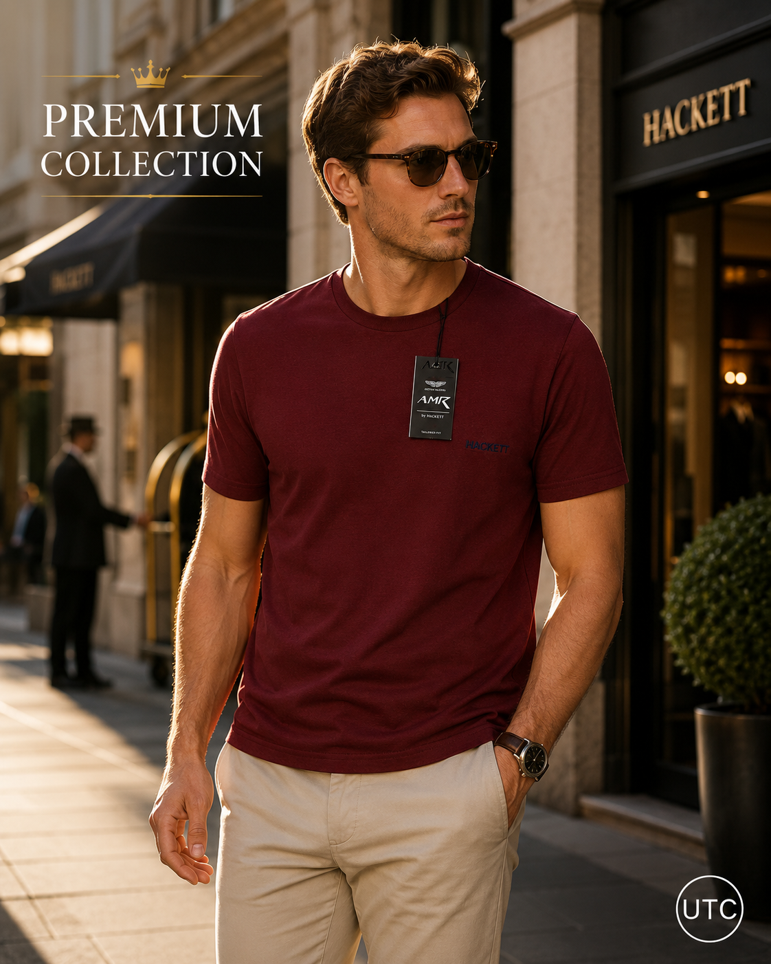 🔥 Premium Men's Crew Neck T-Shirt | Soft Cotton Blend | Luxury Everyday Style 👕