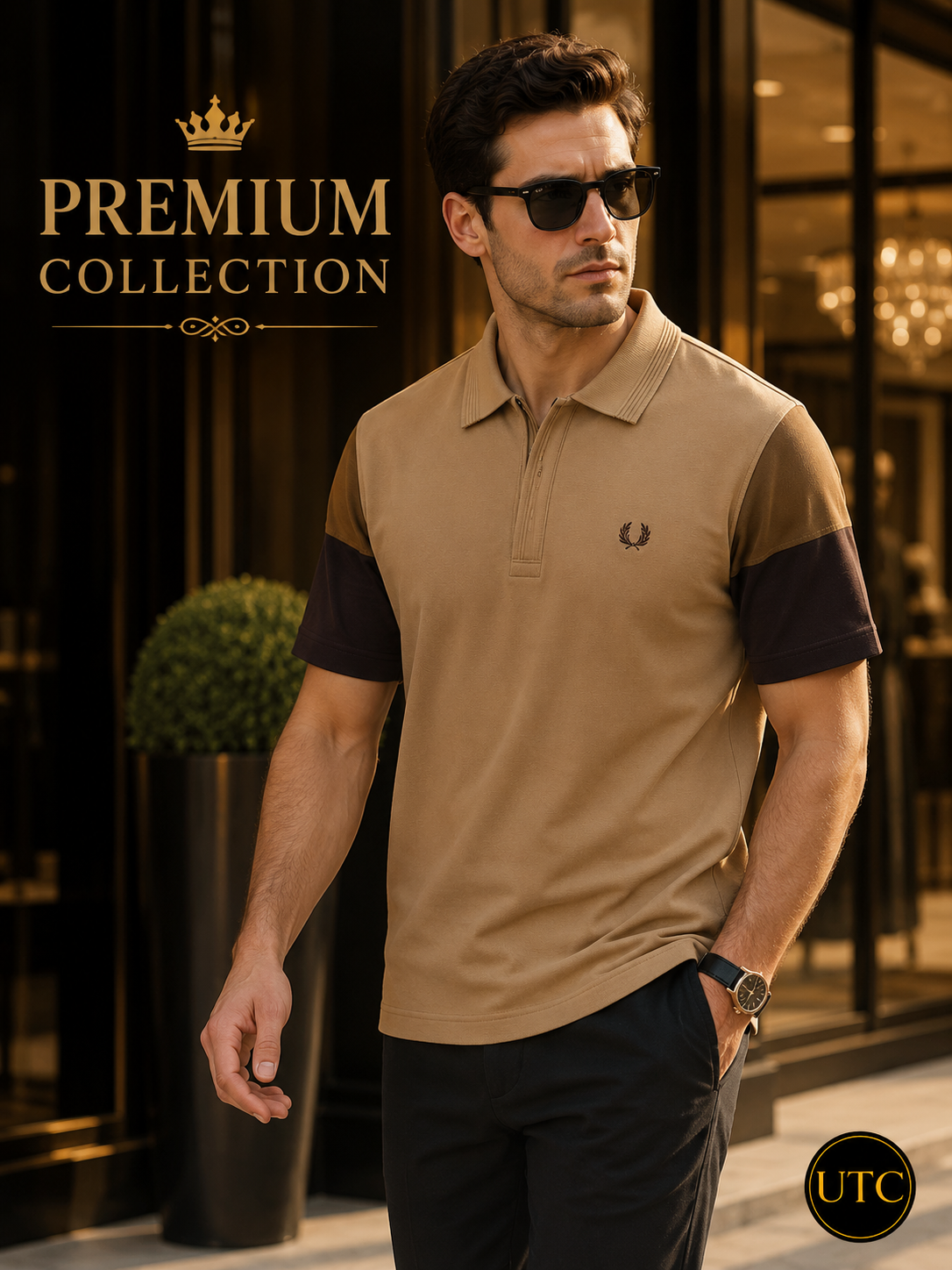 👑 Fred Perry Men's Premium Polo Shirt 👕 | 🤎 Luxury Cotton Comfort | ✨ Smart Casual Style | 🇨🇦 Fast Shipping