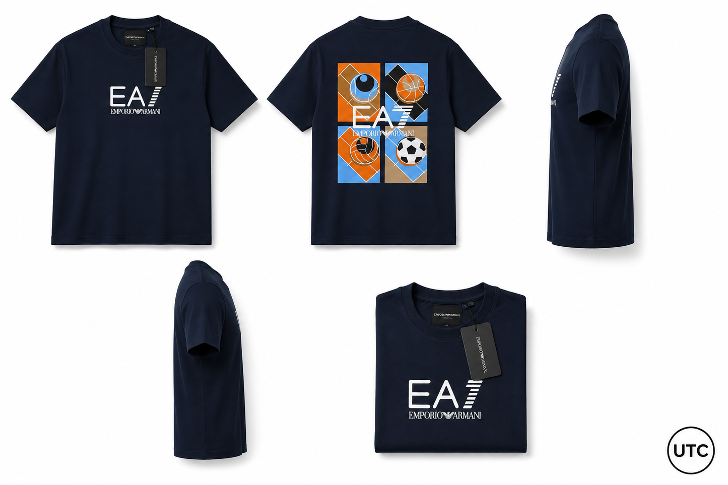 👕 Premium Men's Crew Neck T-Shirt | Soft Cotton Blend | Modern Everyday Style | Navy Blue