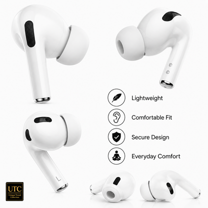 🎧 Premium Wireless Earbuds with Active Noise Cancellation | Bluetooth 5.3 | USB-C Charging Case | 2-Year Seller Warranty