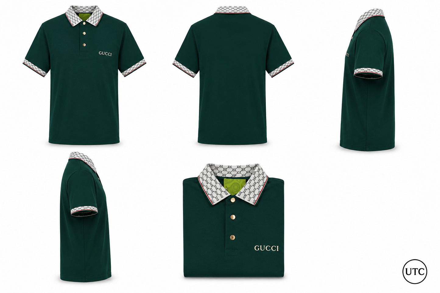 💎 Premium Men's Luxury Polo Shirt 👕 | Modern Smart Casual | Soft Cotton Blend | Emerald Green