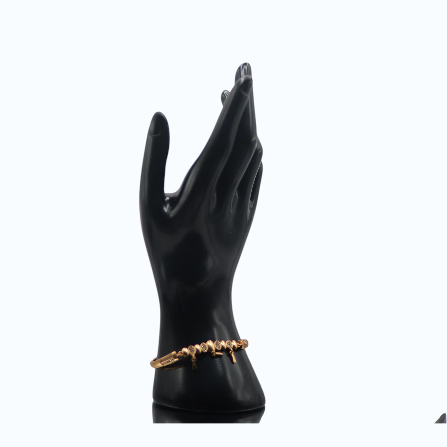 ✨ Luxury Gold Crystal Charm Bracelet for Women | Premium Adjustable Fashion Jewelry | Perfect Gift