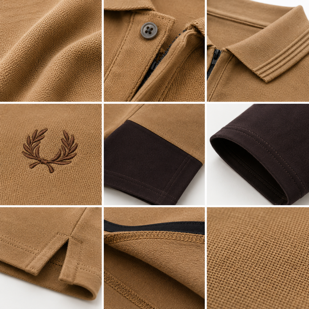 👑 Fred Perry Men's Premium Polo Shirt 👕 | 🤎 Luxury Cotton Comfort | ✨ Smart Casual Style | 🇨🇦 Fast Shipping