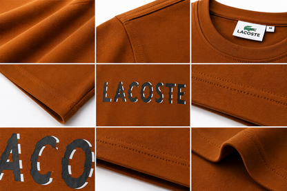 Premium Men's Rust Brown Cotton T-Shirt | Soft Crew Neck Casual Tee