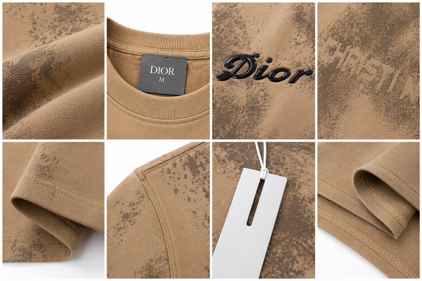 Premium Men's Beige Graphic Crew Neck T-Shirt | Soft Cotton Blend