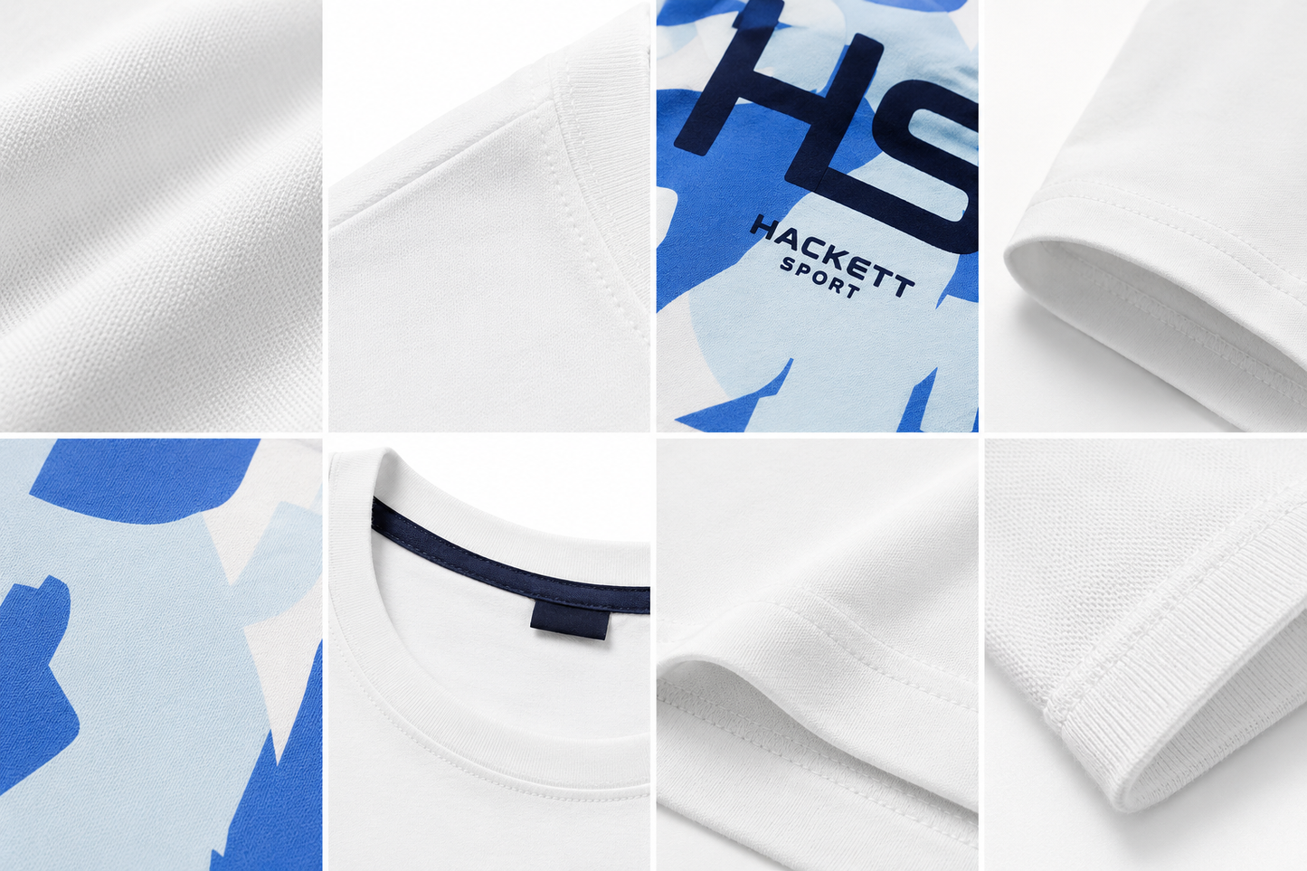 🤍✨ Hackett London Men's Premium White Graphic T-Shirt 👕 | 💎 Soft Cotton Crew Neck | 🇬🇧 Luxury British Style | 🇨🇦 Fast Shipping
