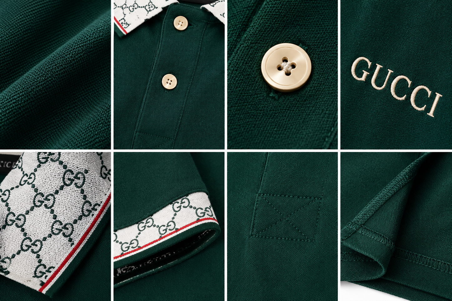 💎 Premium Men's Luxury Polo Shirt 👕 | Modern Smart Casual | Soft Cotton Blend | Emerald Green