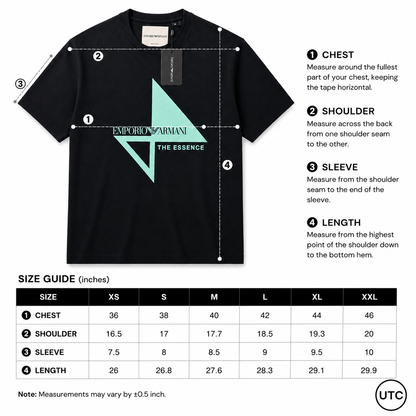 🖤 Premium Men's Graphic T-Shirt 👕 | Soft Cotton Blend | Modern Casual Fit | Black