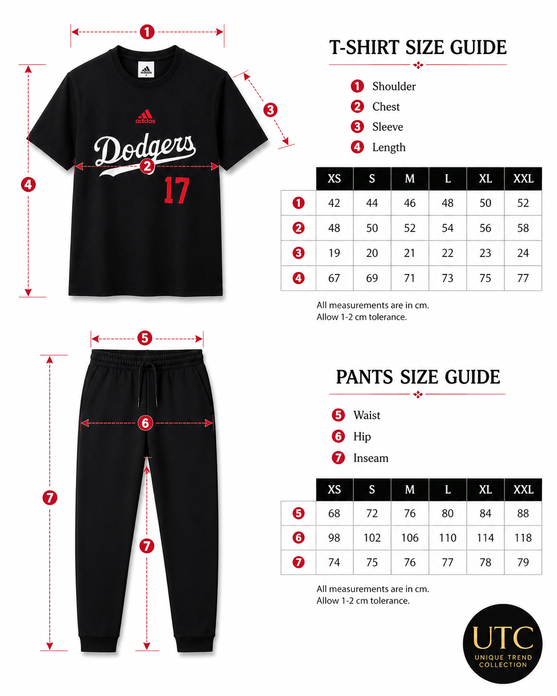 Adidas x Los Angeles Dodgers Men's Graphic T-Shirt #17 | Black Cotton Crew Neck