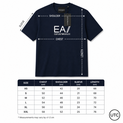 👕 Premium Men's Crew Neck T-Shirt | Soft Cotton Blend | Modern Everyday Style | Navy Blue
