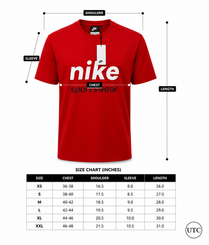 🔥 Premium Men's Graphic T-Shirt | Soft Cotton Blend | Everyday Comfort | Red