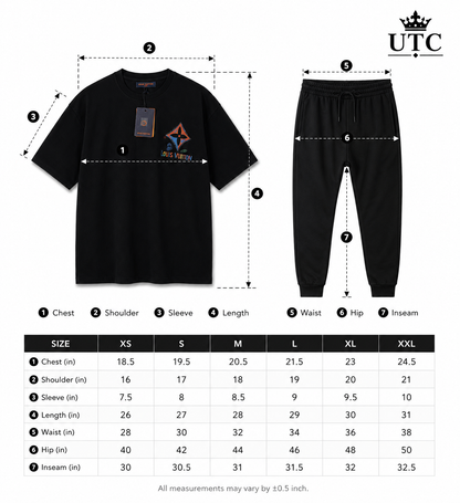 Premium Men's Black Oversized Cotton T-Shirt | Soft Crew Neck Casual Tee