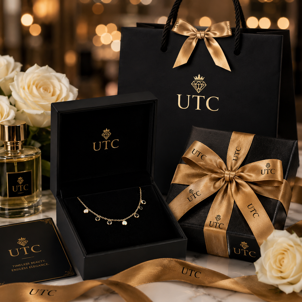 ✨ Elegant Gold Charm Necklace | Minimalist Luxury Pendant Chain | Unique Trend Collection