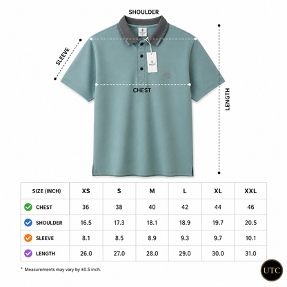 🩵 Premium Men's Polo Shirt 👕✨ | Modern Comfort | Breathable Cotton | Smart Casual