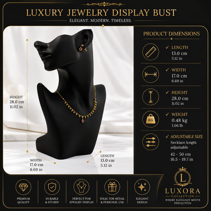 💜 Luxury Gold Purple Crystal Necklace & Earrings Set for Women | Premium Elegant Jewelry Gift ✨