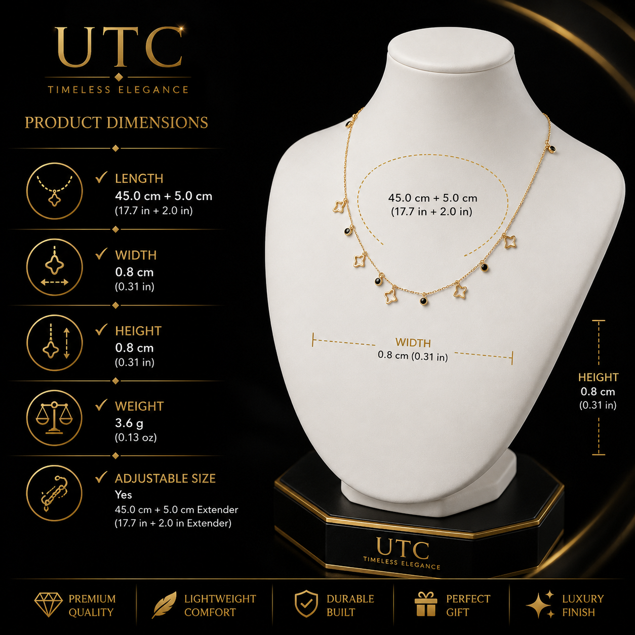 💎 Gold Star Charm Necklace for Women ✨ Dainty Luxury Chain Necklace | Elegant Everyday Jewelry Gift for Her 🎁