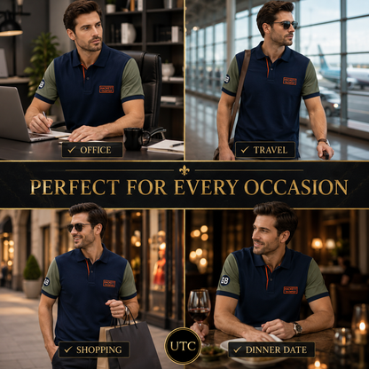 💙 Hackett London Velospeed Men's Premium Polo Shirt 👕✨ | Navy Blue Performance Cotton | 100% Authentic
