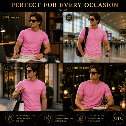 🌸✨ Calvin Klein Jeans Premium Pink Logo T-Shirt 👕 | 100% Authentic 💎 Soft Cotton Crew Neck | Luxury Everyday Style 🔥