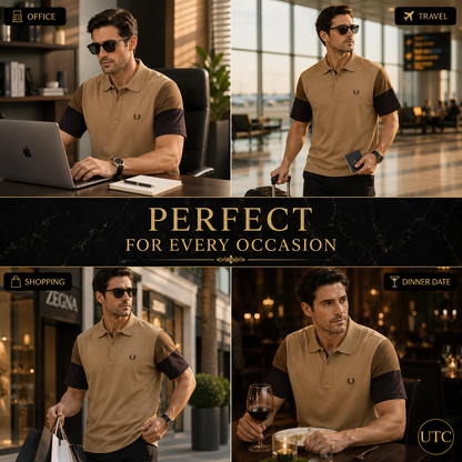 👑 Fred Perry Men's Premium Polo Shirt 👕 | 🤎 Luxury Cotton Comfort | ✨ Smart Casual Style | 🇨🇦 Fast Shipping