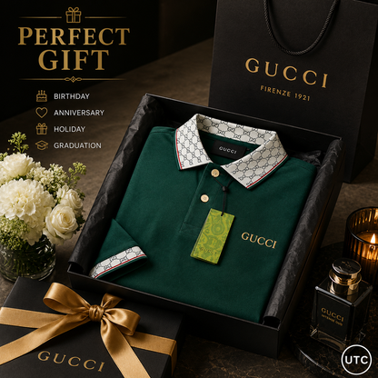 💎 Premium Men's Luxury Polo Shirt 👕 | Modern Smart Casual | Soft Cotton Blend | Emerald Green