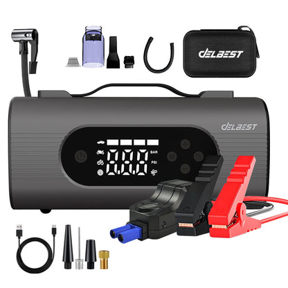 10-in-1 Smart Jump Starter with Air Compressor