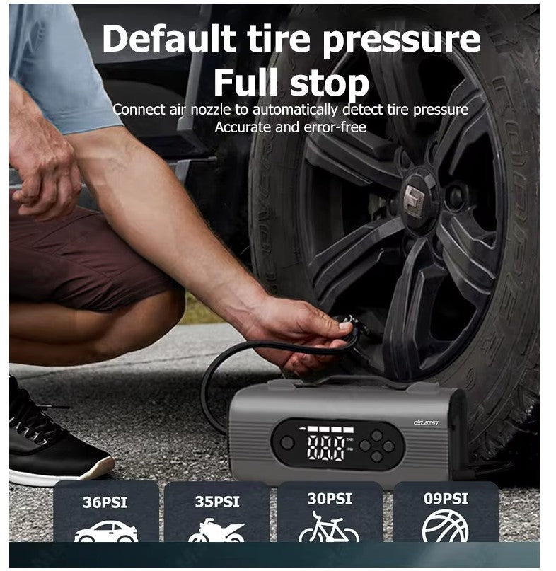 10-in-1 Smart Jump Starter with Air Compressor