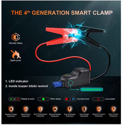 10-in-1 Smart Jump Starter with Air Compressor
