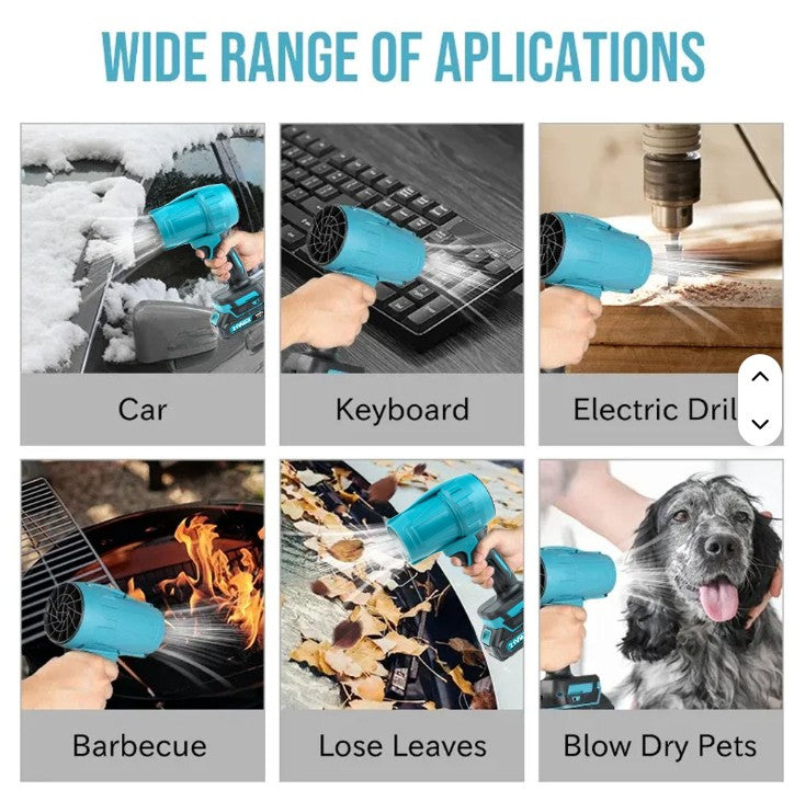 3-in-1 Cordless Air Duster, Leaf & Snow Blower 💨