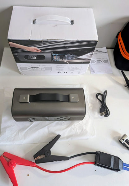 10-in-1 Smart Jump Starter with Air Compressor