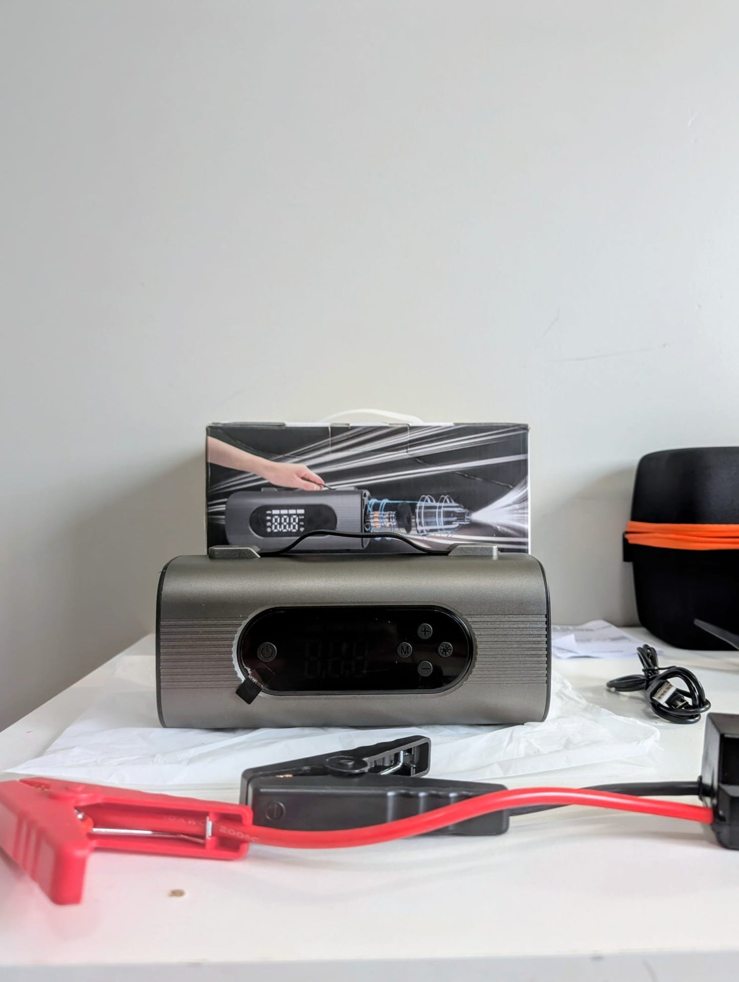 10-in-1 Smart Jump Starter with Air Compressor