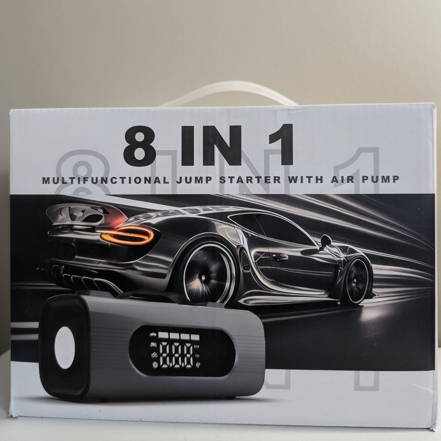10-in-1 Smart Jump Starter with Air Compressor