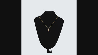 ✨ Elegant Gold Teardrop Pendant Necklace for Women | Minimalist Luxury Jewelry | Perfect Gift for Her