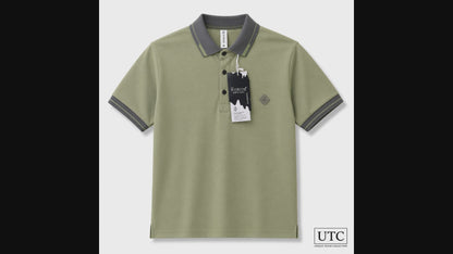 🟢 Premium Men's Olive Green Polo Shirt | Soft Cotton Casual Golf Polo 👕