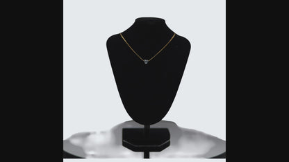 💎 UTC Luxury Heart Crystal Necklace for Women | Elegant Gold-Tone Pendant Jewelry ✨