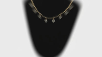 💖 Elegant Gold Heart Crystal Necklace for Women | Luxury Gift