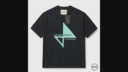 🖤 Premium Men's Graphic T-Shirt 👕 | Soft Cotton Blend | Modern Casual Fit | Black
