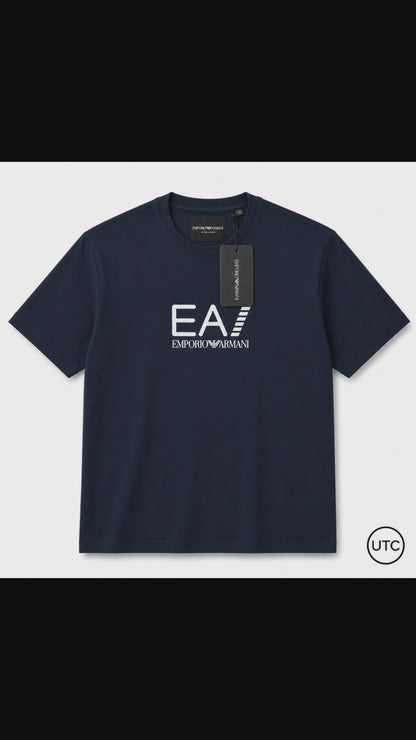 👕 Premium Men's Crew Neck T-Shirt | Soft Cotton Blend | Modern Everyday Style | Navy Blue