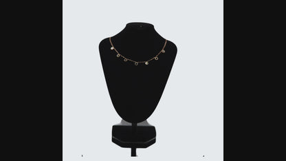✨ Elegant Gold Charm Necklace | Minimalist Luxury Pendant Chain | Unique Trend Collection